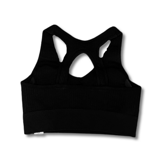 Black Sports Bra