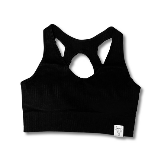 Black Sports Bra